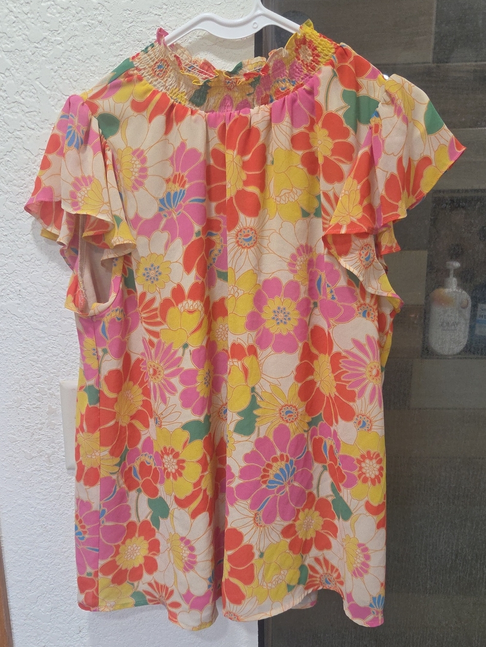 Womens Flower Power Blouse
